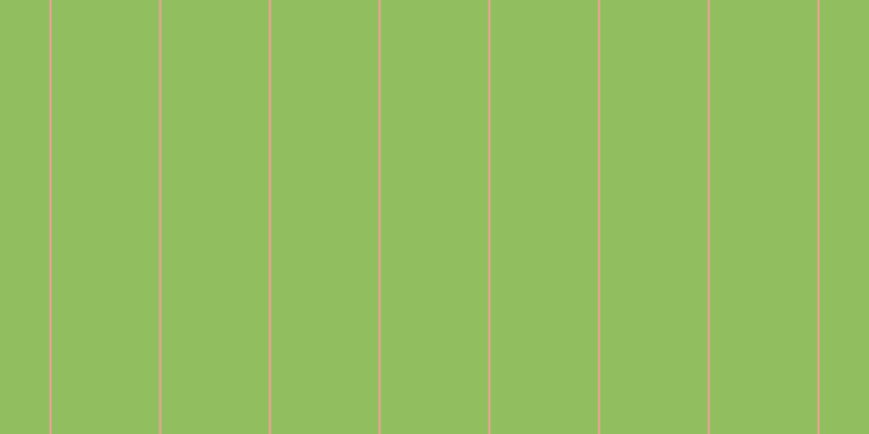 #6fac2d (75%), #eba393 vertical lines, two pixels wide, ninety-nine pixels apart