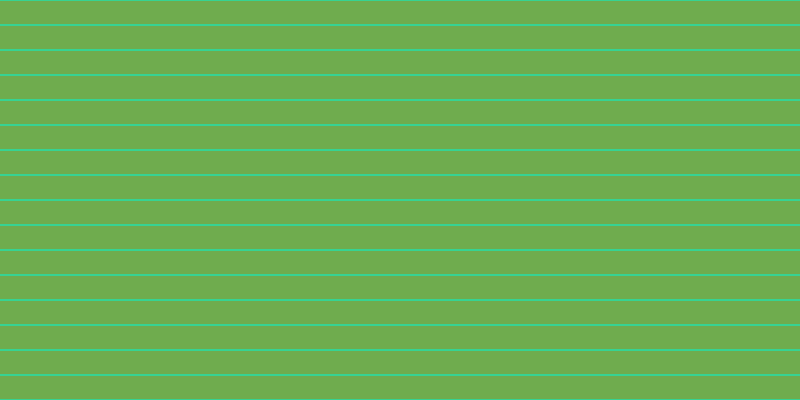 #6fac4e, #36d393 horizontal lines, two pixels wide, twenty-three pixels apart