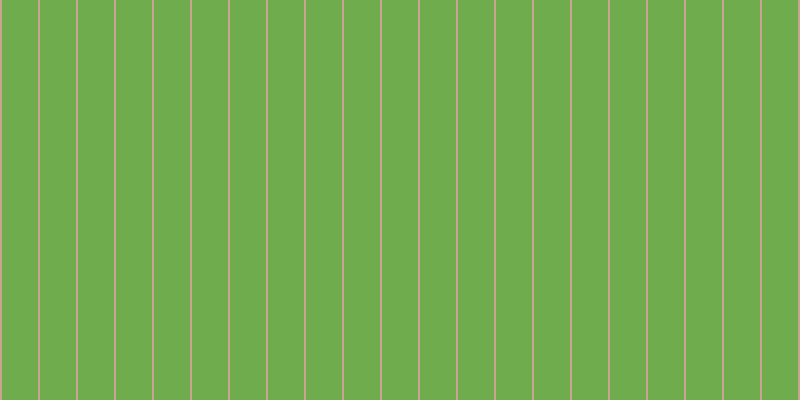 #6fac4e, #caa393 vertical lines, two pixels wide, thirty-six pixels apart