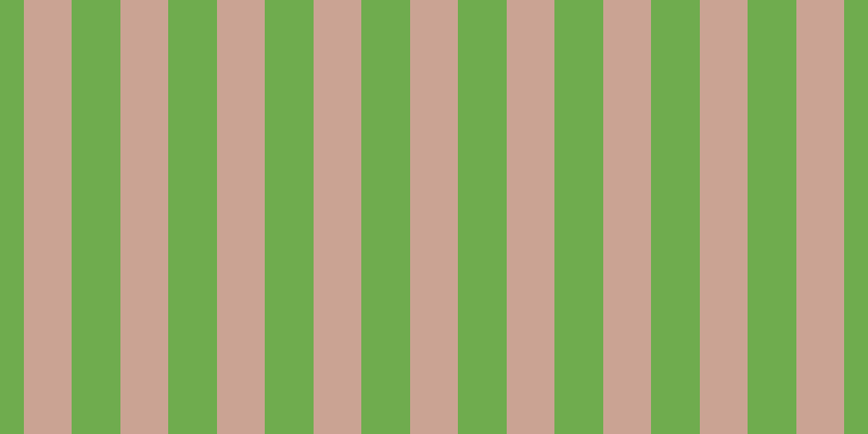 #6fac4e, #caa393 vertical lines, forty-four pixels wide, forty-five pixels apart