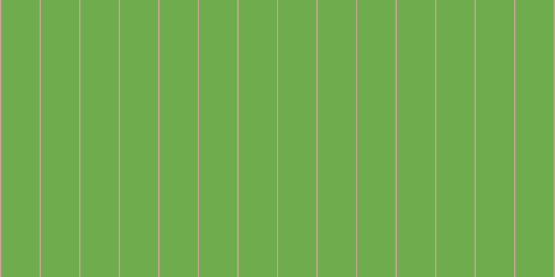 #6fac4e, #caa393 vertical lines, two pixels wide, fifty-five pixels apart