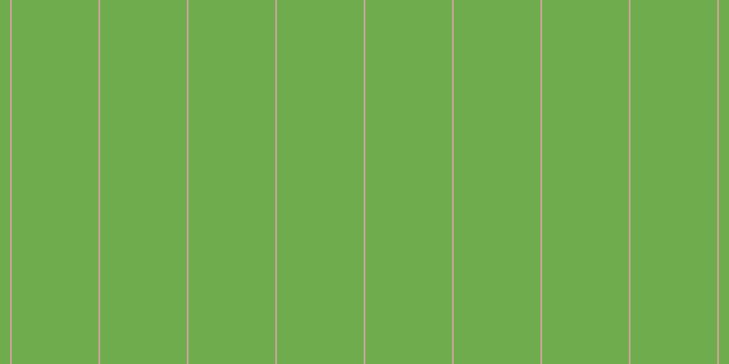 #6fac4e, #caa393 vertical lines, two pixels wide, ninety-five pixels apart