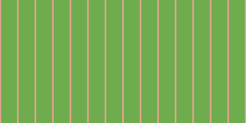 #6fac4e, #eba393 vertical lines, five pixels wide, fifty-two pixels apart