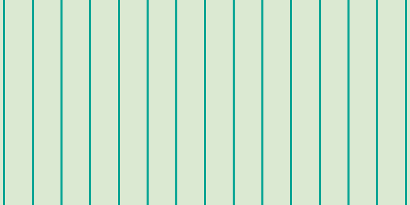#6fac4e (25%), #04a393 vertical lines, four pixels wide, fifty-two pixels apart