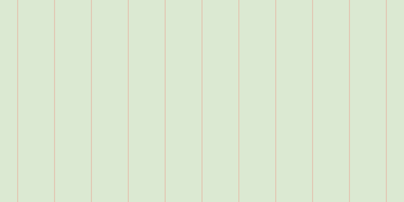 #6fac4e (25%), #eba393 vertical lines, one pixels wide, seventy-two pixels apart