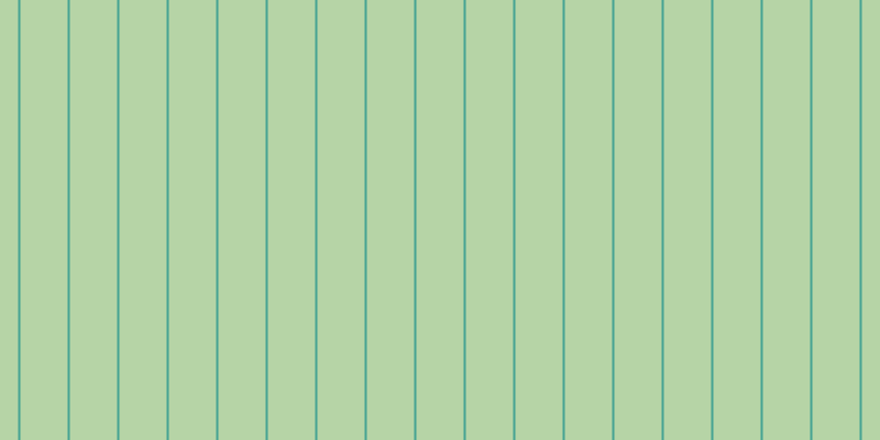 #6fac4e (50%), #46a393 vertical lines, two pixels wide, forty-three pixels apart