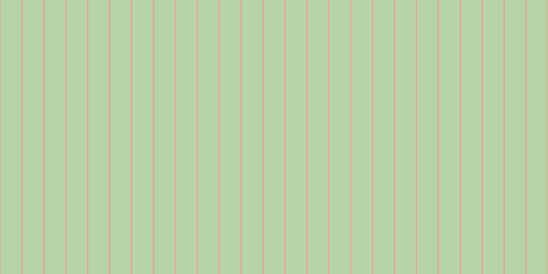 #6fac4e (50%), #eba393 vertical lines, two pixels wide, thirty pixels apart
