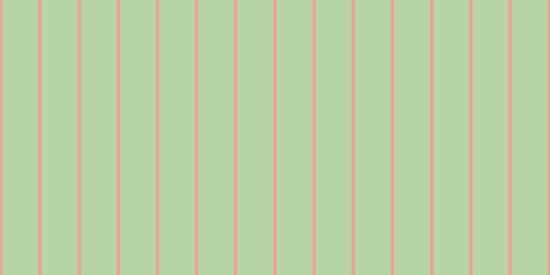 #6fac4e (50%), #eba393 vertical lines, five pixels wide, fifty-two pixels apart