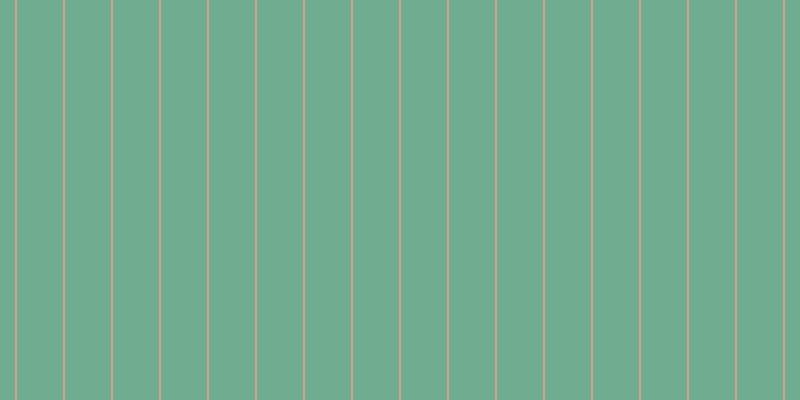#6fac90, #caa393 vertical lines, two pixels wide, forty-six pixels apart