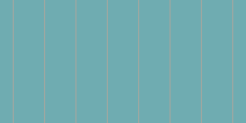 #6facb1, #caa393 vertical lines, two pixels wide, one hundred pixels apart