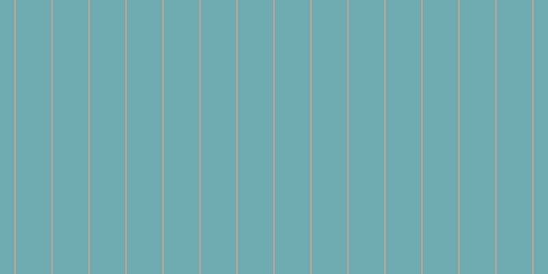 #6facb1, #caa393 vertical lines, two pixels wide, fifty-two pixels apart