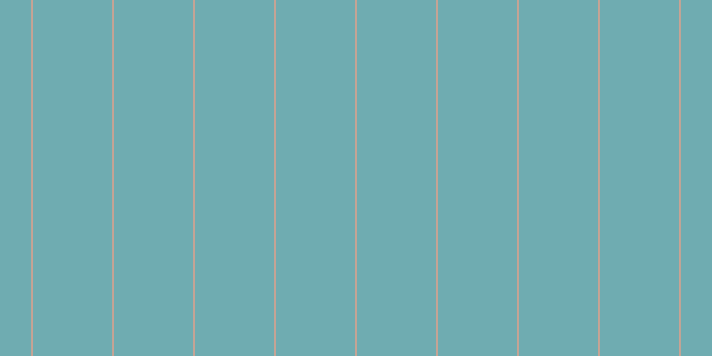 #6facb1, #caa393 vertical lines, two pixels wide, eighty-nine pixels apart
