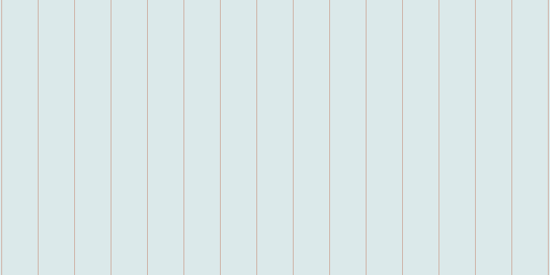 #6facb1 (25%), #caa393 vertical lines, one pixels wide, fifty-two pixels apart
