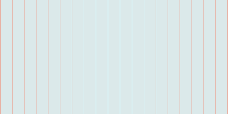 #6facb1 (25%), #eba393 vertical lines, two pixels wide, forty pixels apart