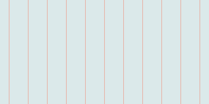 #6facb1 (25%), #eba393 vertical lines, two pixels wide, seventy-one pixels apart