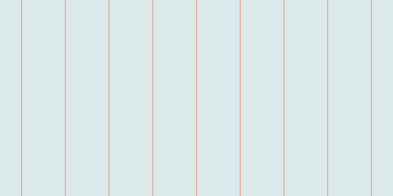#6facb1 (25%), #eba393 vertical lines, two pixels wide, eighty-seven pixels apart