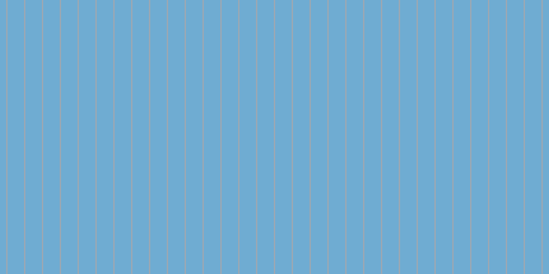 #6facd2, #caa393 vertical lines, one pixels wide, twenty-five pixels apart