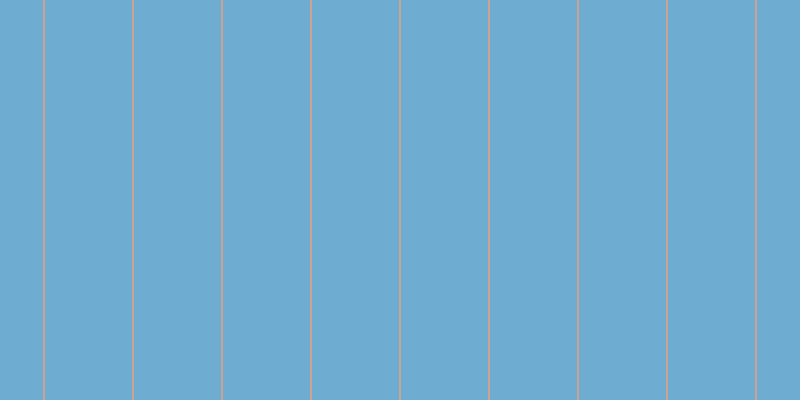 #6facd2, #caa393 vertical lines, two pixels wide, eighty-seven pixels apart