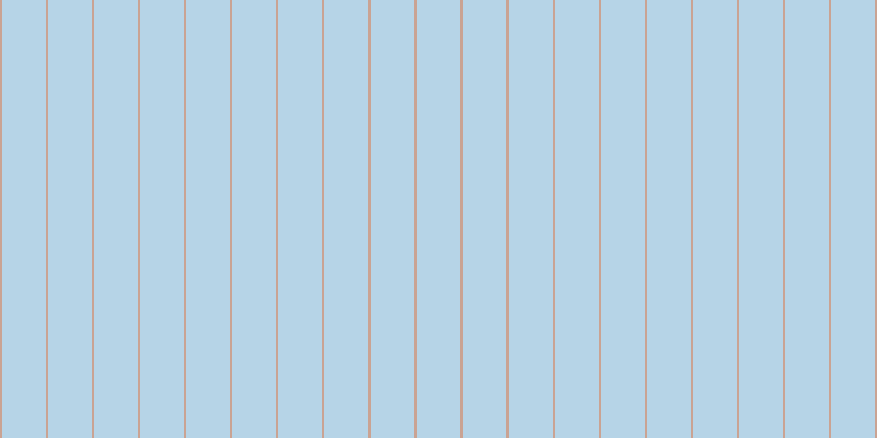 #6facd2 (50%), #caa393 vertical lines, two pixels wide, forty pixels apart