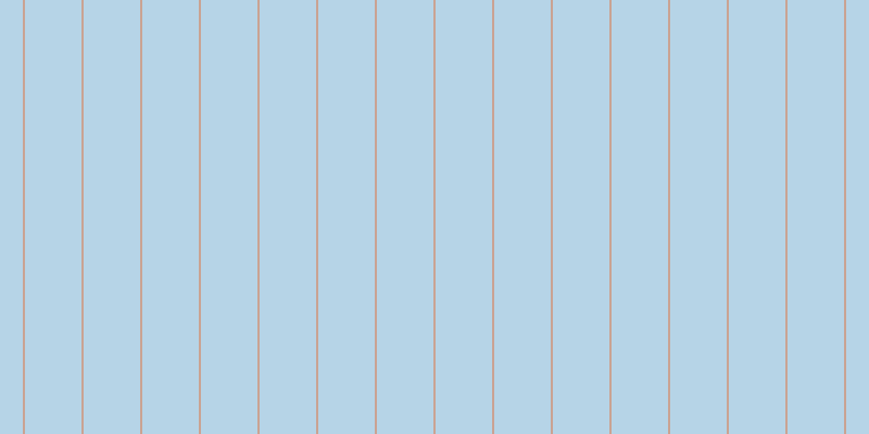 #6facd2 (50%), #caa393 vertical lines, two pixels wide, fifty-two pixels apart