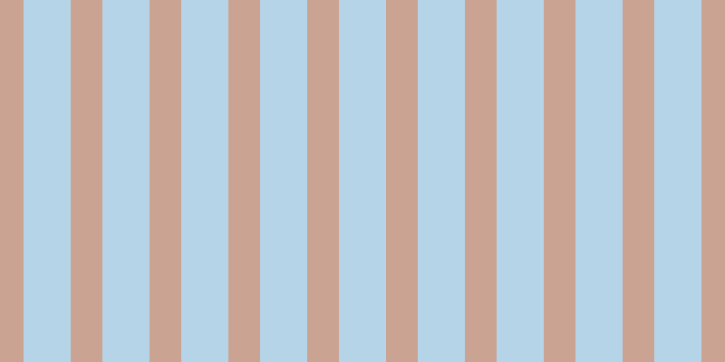 #6facd2 (50%), #caa393 vertical lines, thirty-five pixels wide, fifty-two pixels apart