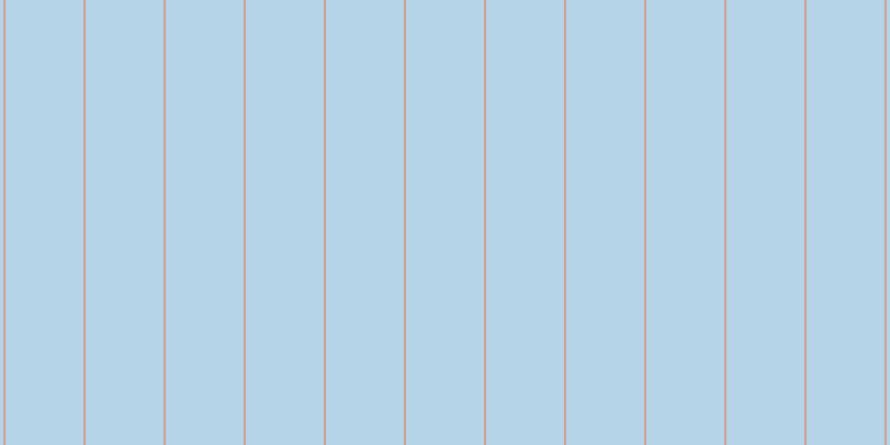 #6facd2 (50%), #caa393 vertical lines, two pixels wide, seventy pixels apart