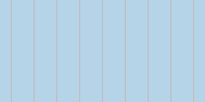 #6facd2 (50%), #caa393 vertical lines, two pixels wide, eighty-seven pixels apart