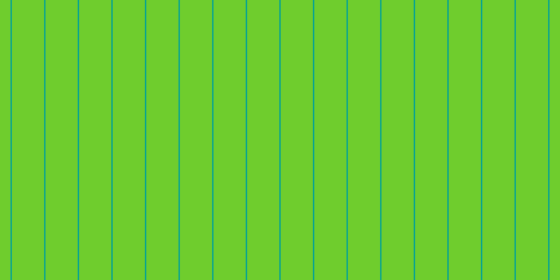 #6fcd2d, #04a393 vertical lines, two pixels wide, forty-six pixels apart
