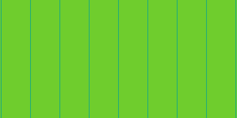 #6fcd2d, #04a393 vertical lines, two pixels wide, ninety-seven pixels apart
