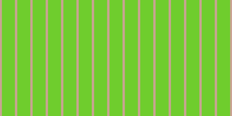 #6fcd2d, #caa393 vertical lines, eight pixels wide, forty-five pixels apart