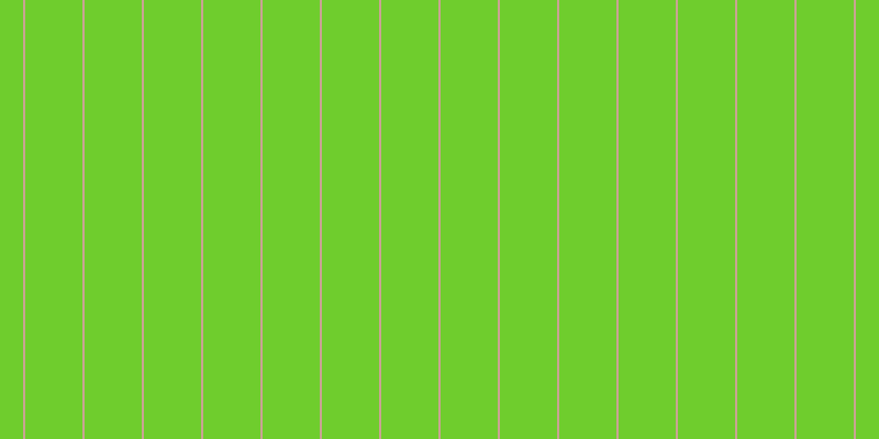 #6fcd2d, #caa393 vertical lines, two pixels wide, fifty-two pixels apart
