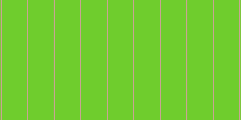 #6fcd2d, #caa393 vertical lines, four pixels wide, eighty-four pixels apart