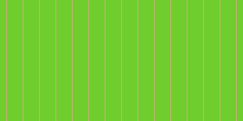 #6fcd2d, #eba393 vertical lines, two pixels wide, fifty-two pixels apart