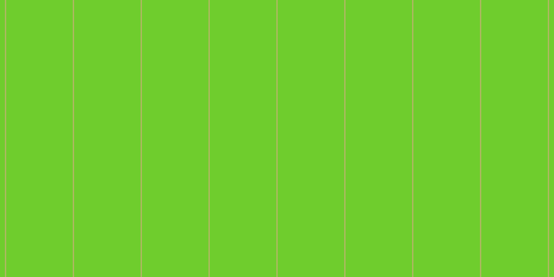 #6fcd2d, #eba393 vertical lines, one pixels wide, ninety-seven pixels apart