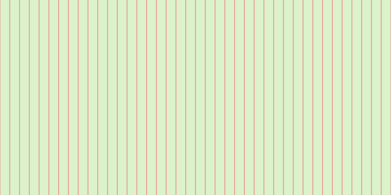 #6fcd2d (25%), #eba393 vertical lines, two pixels wide, eighteen pixels apart