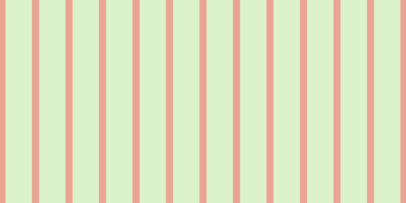 #6fcd2d (25%), #eba393 vertical lines, fourteen pixels wide, fifty-two pixels apart