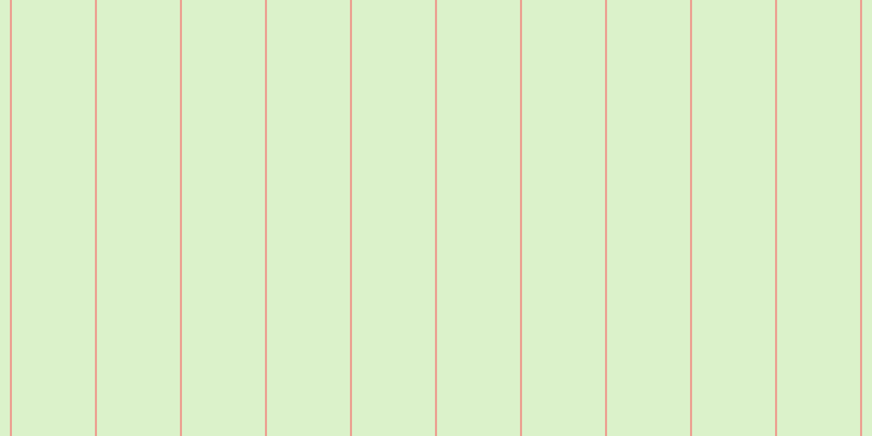 #6fcd2d (25%), #eba393 vertical lines, two pixels wide, seventy-six pixels apart