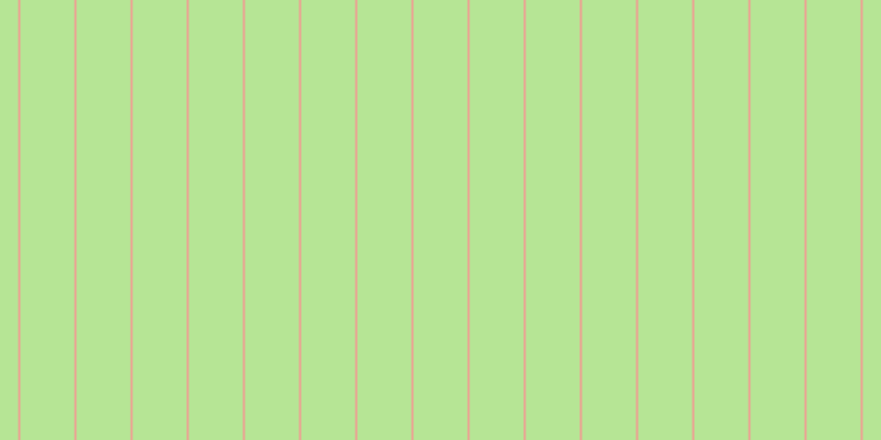 #6fcd2d (50%), #eba393 vertical lines, two pixels wide, forty-nine pixels apart