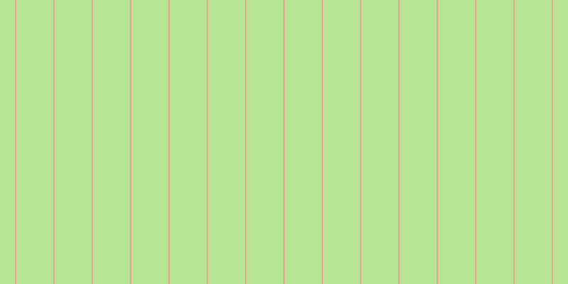 #6fcd2d (50%), #eba393 vertical lines, two pixels wide, fifty-two pixels apart