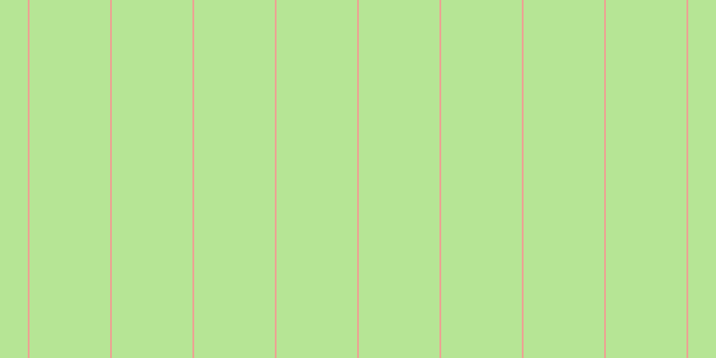 #6fcd2d (50%), #eba393 vertical lines, two pixels wide, ninety pixels apart