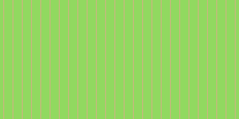 #6fcd2d (75%), #eba393 vertical lines, two pixels wide, twenty-nine pixels apart