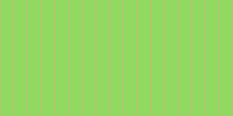 #6fcd2d (75%), #eba393 vertical lines, two pixels wide, forty-five pixels apart