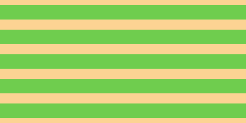 #6fcd4e, #fcd393 horizontal lines, thirty-three pixels wide, forty-seven pixels apart