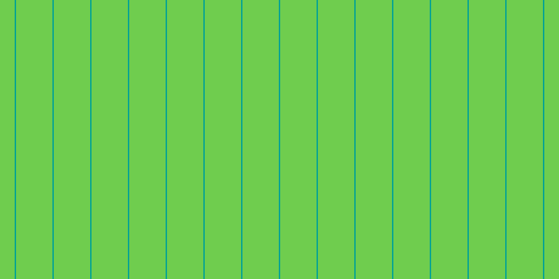 #6fcd4e, #04a393 vertical lines, two pixels wide, fifty-two pixels apart