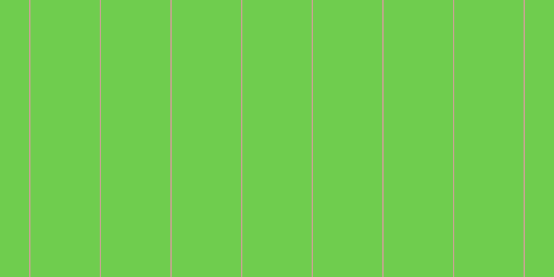 #6fcd4e, #caa393 vertical lines, two pixels wide, one hundred pixels apart