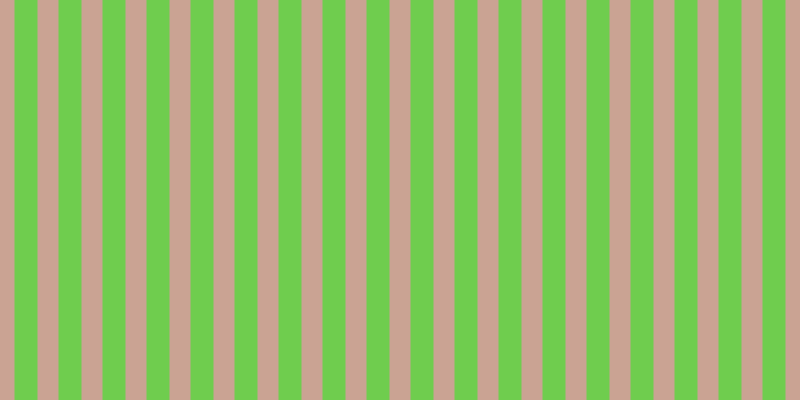 #6fcd4e, #caa393 vertical lines, twenty-one pixels wide, twenty-three pixels apart