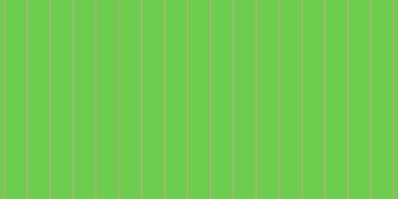 #6fcd4e, #caa393 vertical lines, two pixels wide, forty-four pixels apart