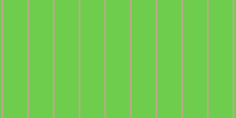 #6fcd4e, #caa393 vertical lines, five pixels wide, eighty-two pixels apart