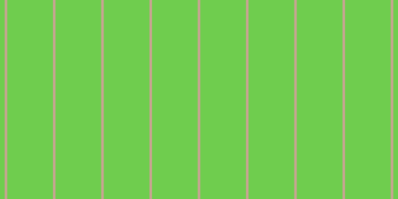 #6fcd4e, #caa393 vertical lines, five pixels wide, ninety-two pixels apart