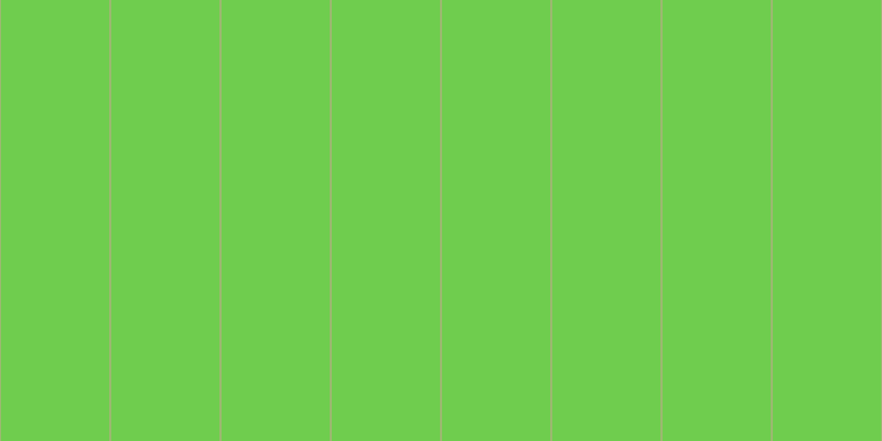 #6fcd4e, #caa393 vertical lines, one pixels wide, ninety-nine pixels apart